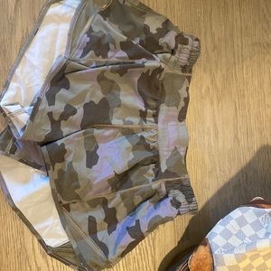 Lululemon camo shorts